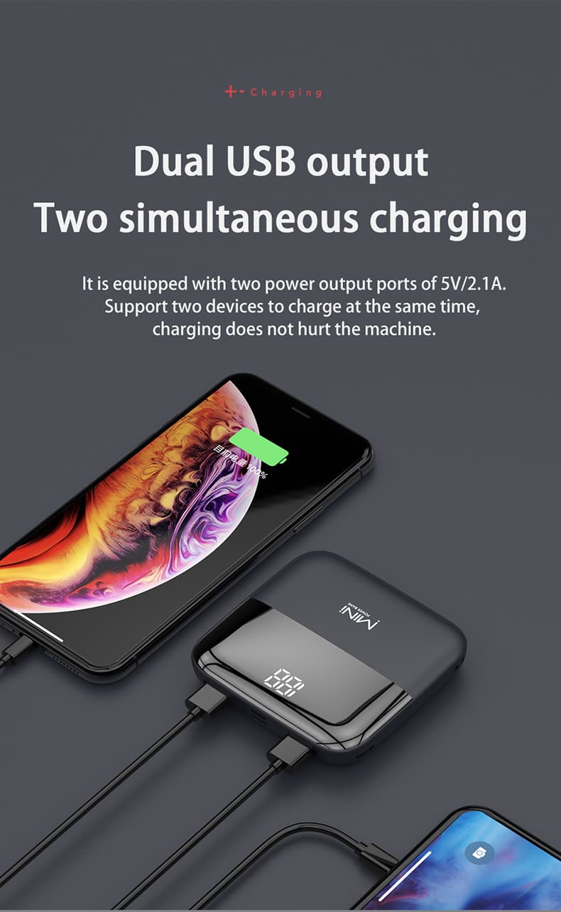 Slim Power Bank 10000mAh 22.5W