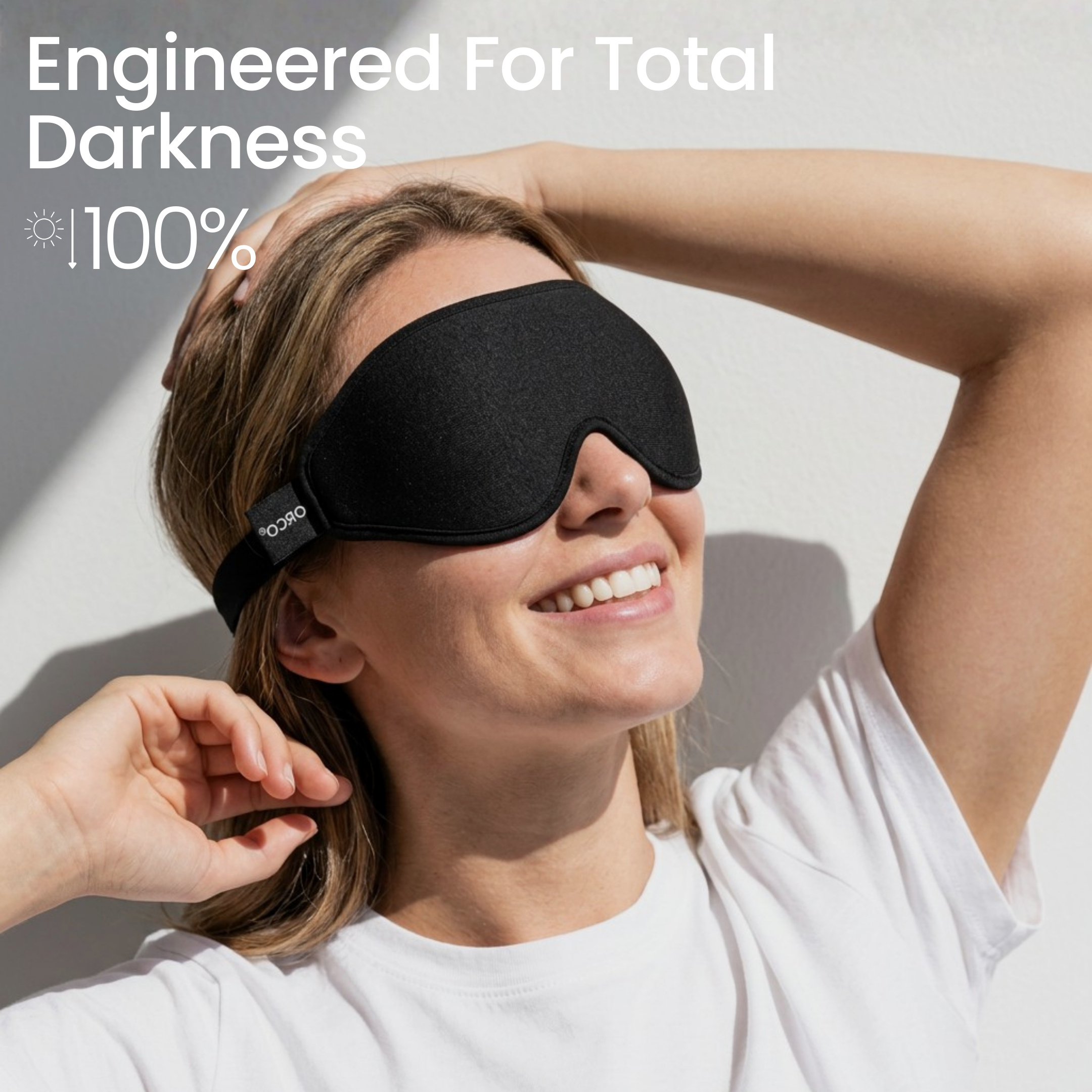 ORCO 3D Blackout Sleep Mask
