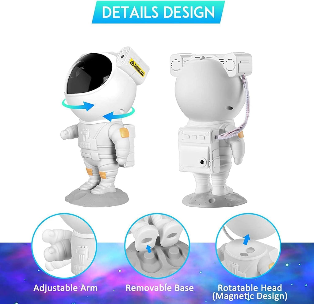 Orco Astronaut Galaxy Projector Night Light