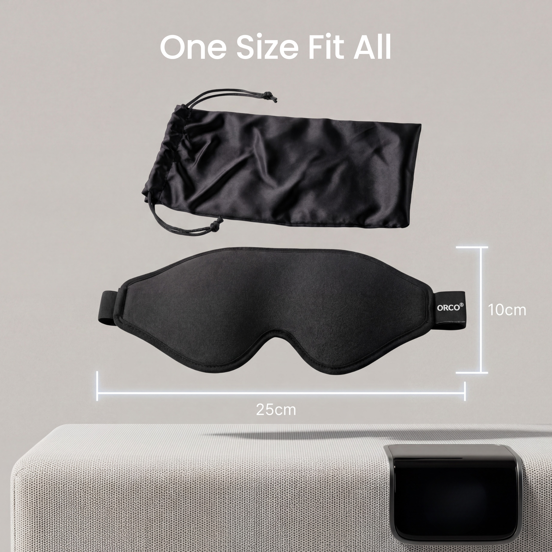 ORCO 3D Blackout Sleep Mask
