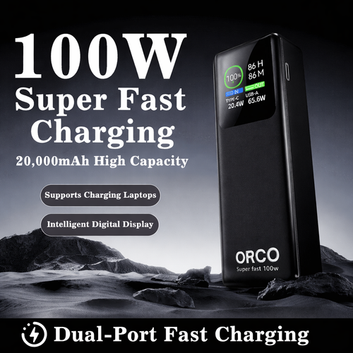 Orco Nexode Power Bank- SuperFast charging