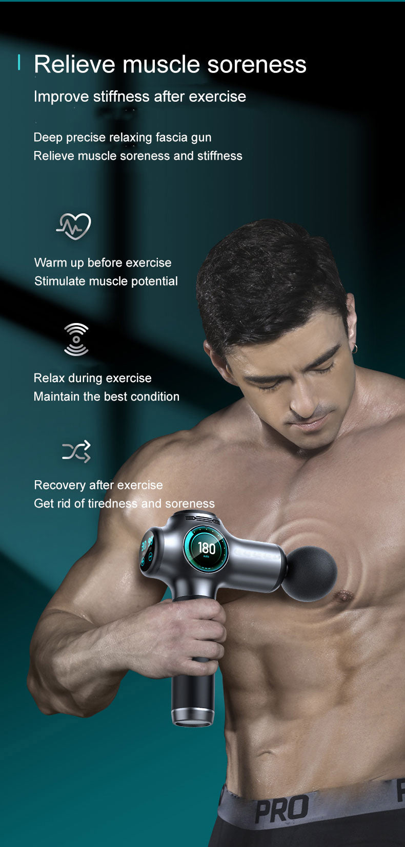 ORCO Pro LF5 Muscle Massage Gun