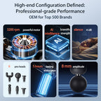 Veloreo Muscle Massage Gun Powerful & Quiet Deep Tissue Percussion Massager Gun for Athletes, Electric Back Massager